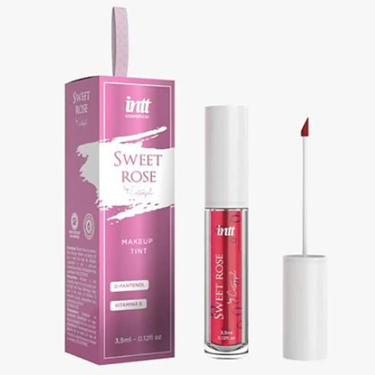 Sweet Rose Lip Tint Labial e Corporal com D-pantenol 3,5g Intt