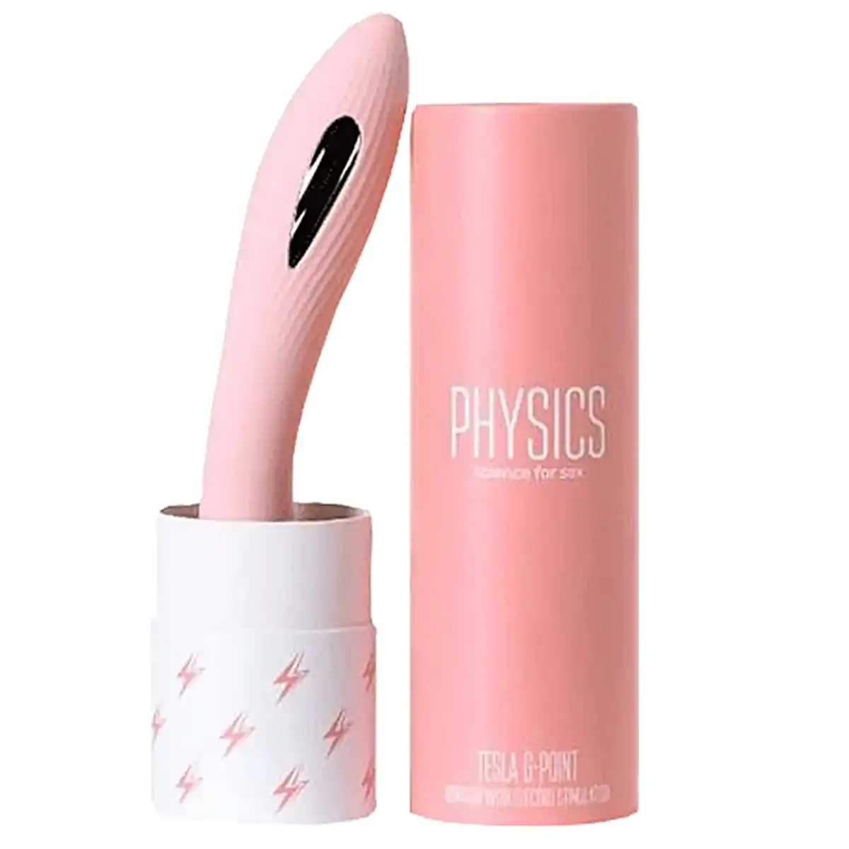 Vibrador com eletroestimulação Physics Tesla G - Point (rosa)